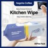 Kitchen Wet Wipes Anti Grease Oil Stain Remover – Hygienic, Quick-Dry Tissue Cloths 80pcs Pack*20